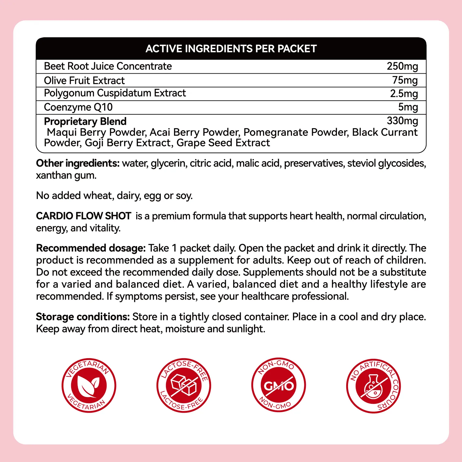 Cardio Flow Shot - Supports Circulatory & Heart Health - Image 5
