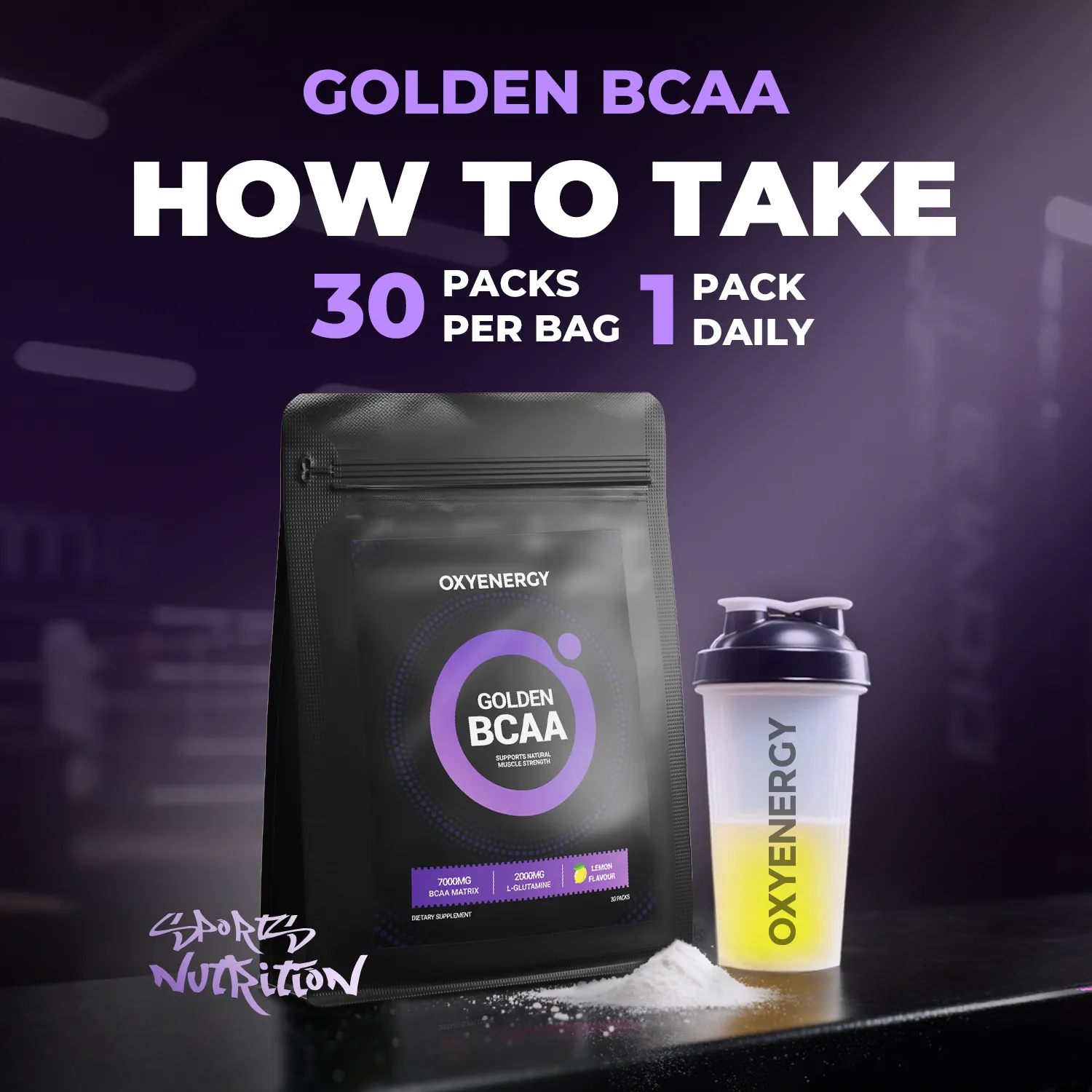 GOLDEN BCAA - Supports Natural Muscle Strength - Image 3