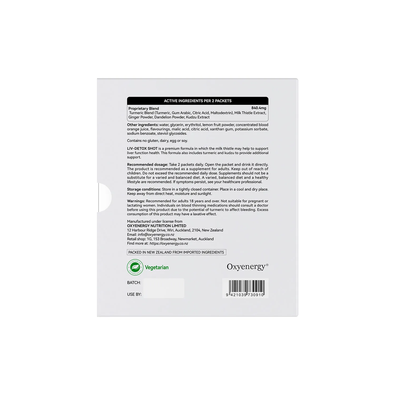 Liv-Detox Shot - Supports Liver Function Healthy - Image 6