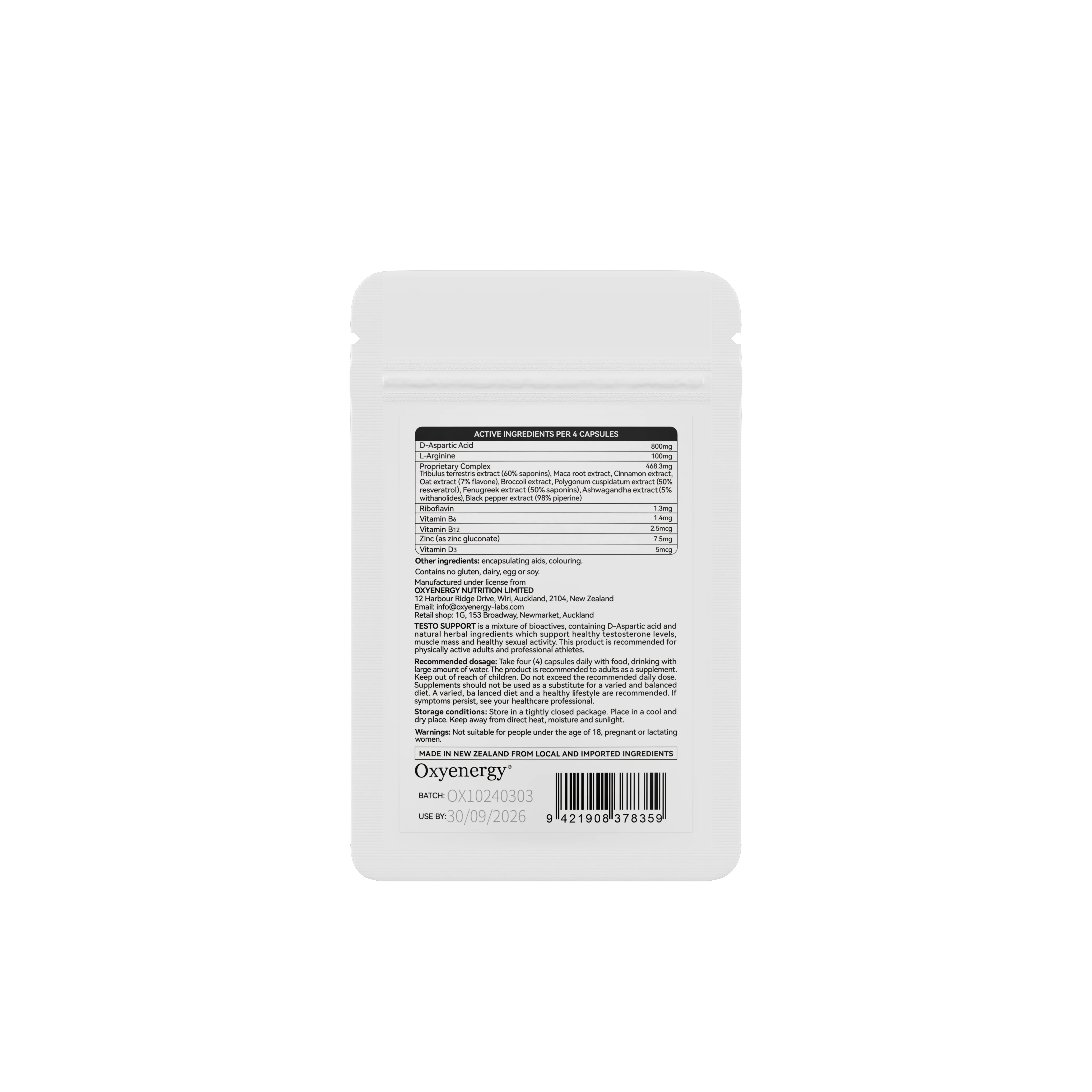 Testo Support Sachet - Image 3