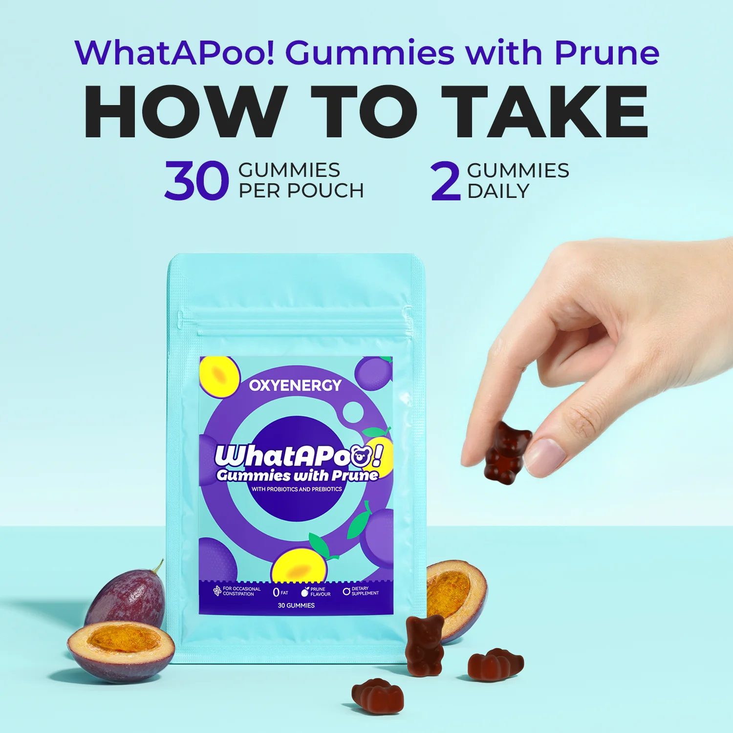 WhatAPoo! Gummies with Prune - Image 4